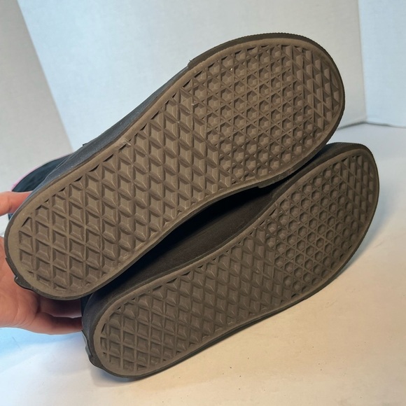 Vans Kira Boot Black Fleece Lined Pink Women’s 7 - Picture 4 of 9